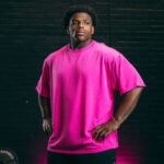 NOVA GLOW PINK OVERSIZED T-KREKLS